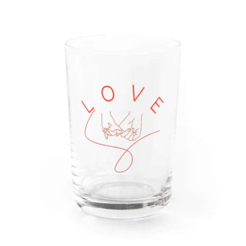 LOVE Water Glass