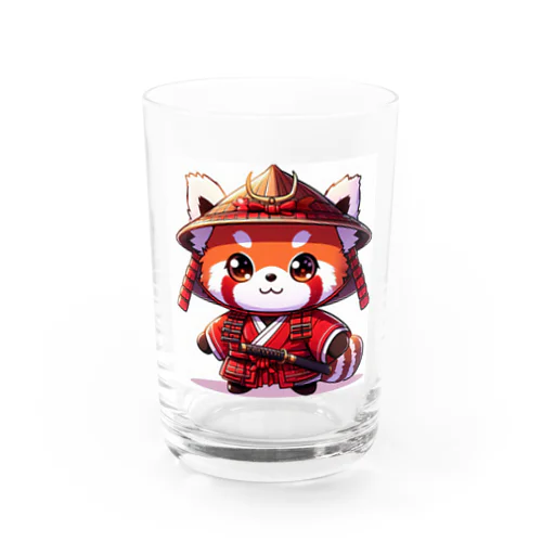 レッサーパンダ侍 Water Glass