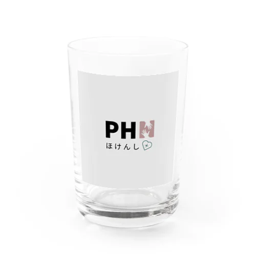 PHNほけんし Water Glass