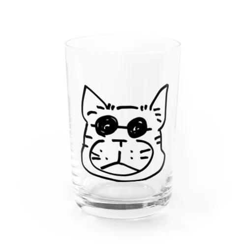 グラサンねこ Water Glass