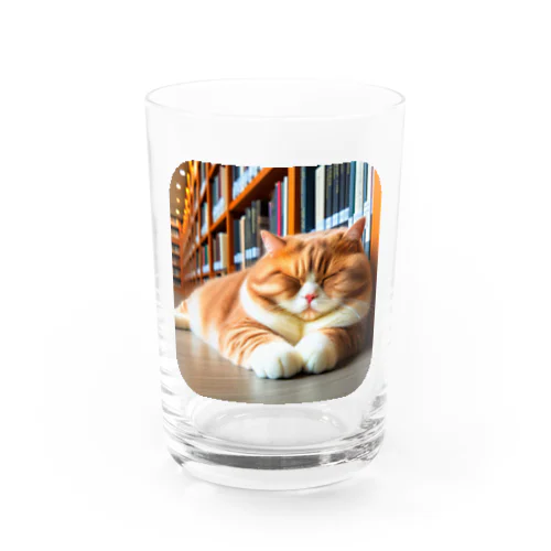 眠りネコ Water Glass
