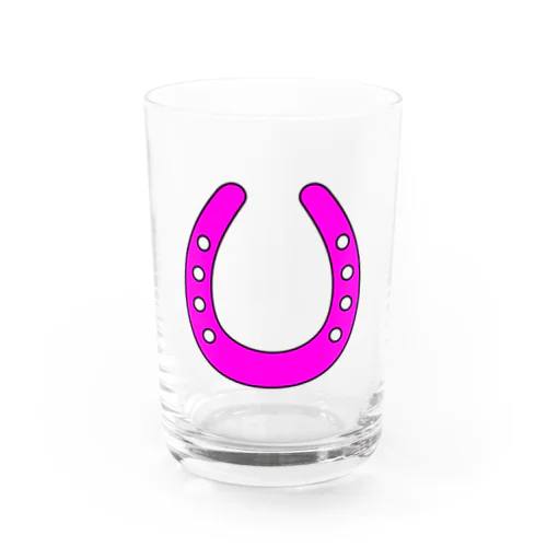 馬蹄（ホースシュー）Pink Water Glass