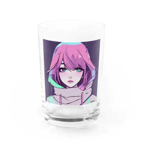 近未来美少女「オッドアイ」 Water Glass