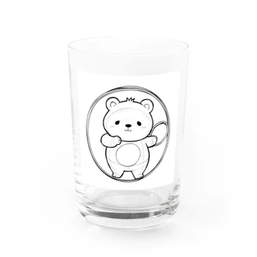 かわいいクマ Water Glass