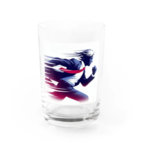 走る！サラリーマン！ Water Glass