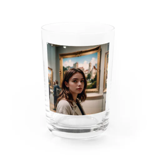 美術館にて Water Glass