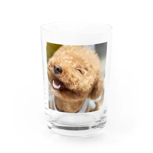 にっこにこわんわん Water Glass