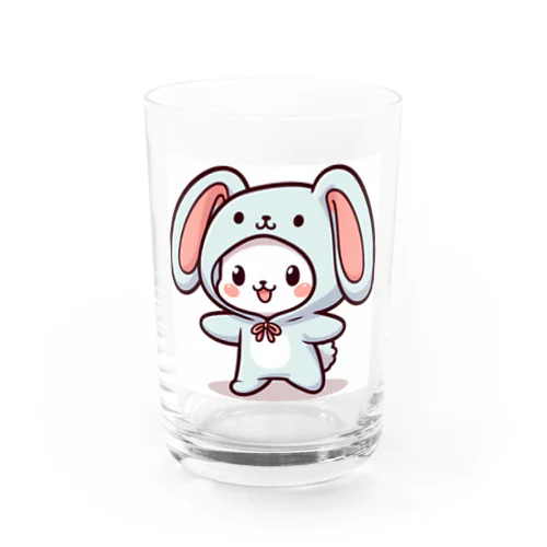 ウサギマスコット Water Glass