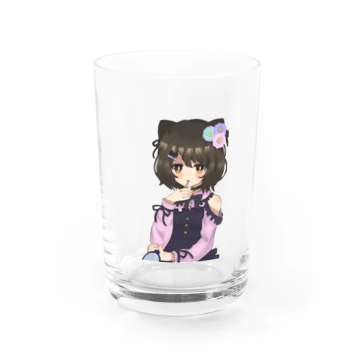 メイク中 Water Glass