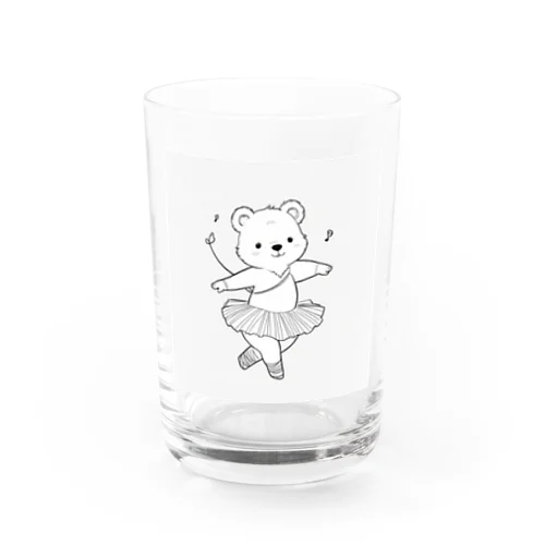 かわいいクマ Water Glass