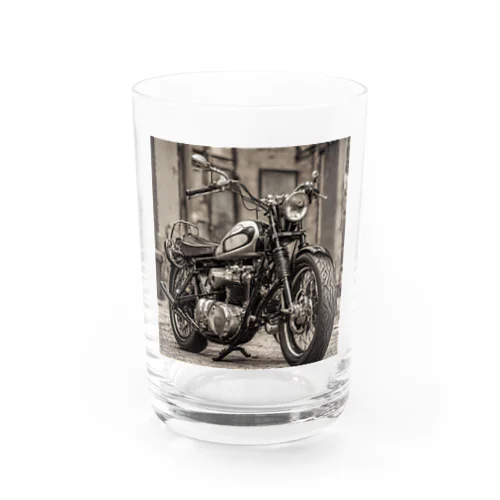 ヴィンテージオートバイの美学 Water Glass