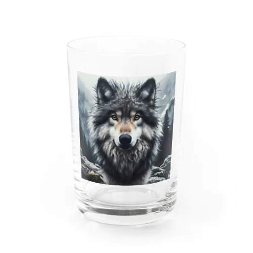 オオカミ　森の番人 Water Glass