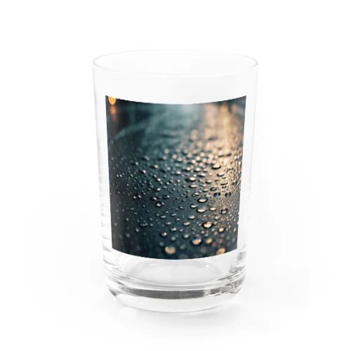雨とぶつぶつ Water Glass