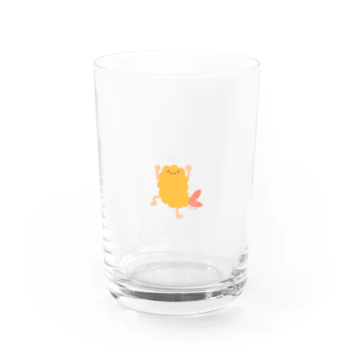 やる気なえびふらい Water Glass