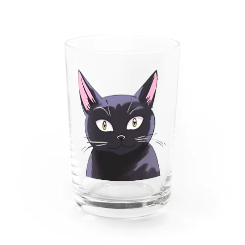 黒猫2 Water Glass