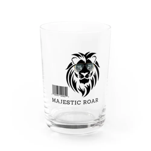 Majestic Roar Water Glass