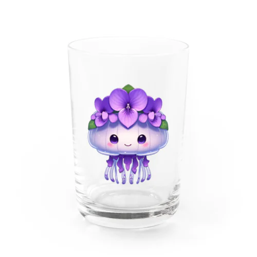 花くらげ　すみれちゃん2 Water Glass