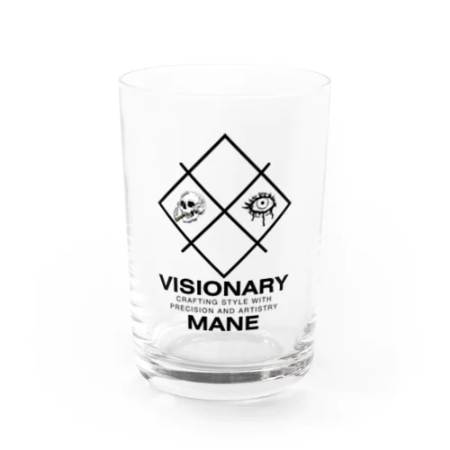 Visionary Mane Water Glass