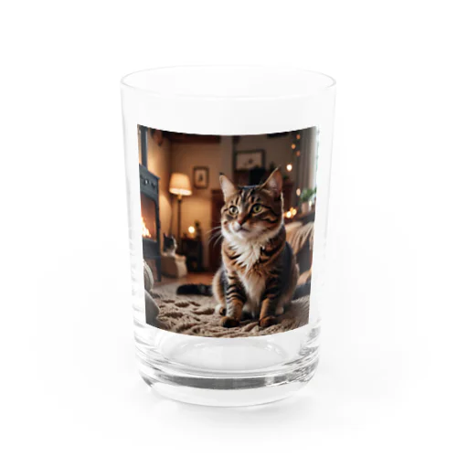 たそがれ猫にゃん Water Glass