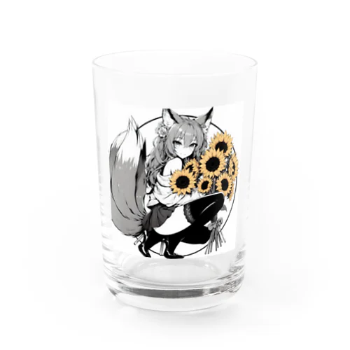 Foxgirl.summer.3 Water Glass