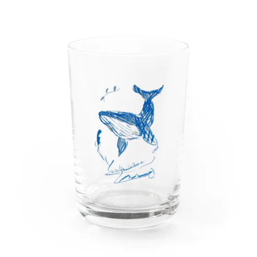 沖縄のくじら Water Glass