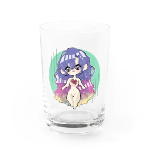 heart Water Glass