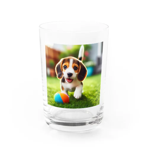 ビーグル犬キキちゃん Water Glass