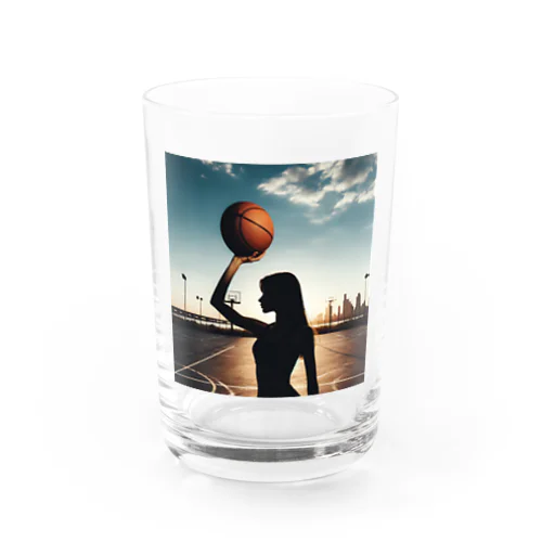 basketgirl Water Glass