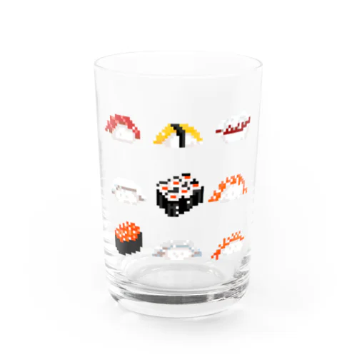 ドット絵お寿司 Water Glass