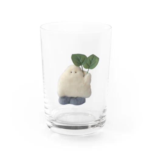 ふとっちょおばけ(葉っぱ) Water Glass