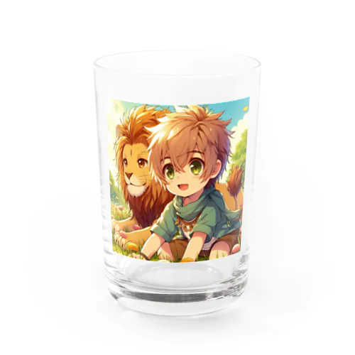 レオとルカ💛 Water Glass