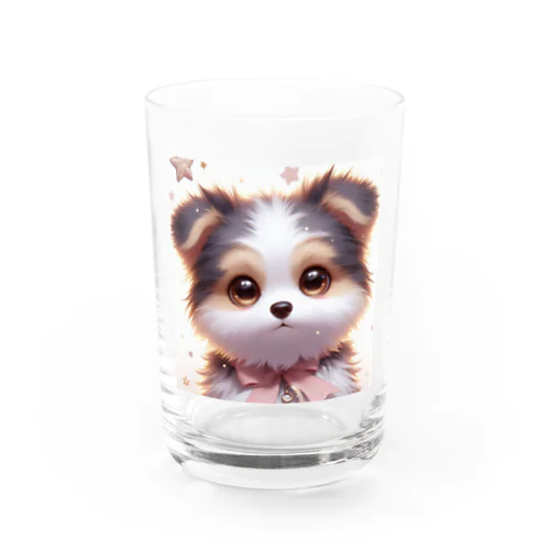 「ハッピー・パピーズ！かわいい犬のキャラクターグッズ」 Water Glass