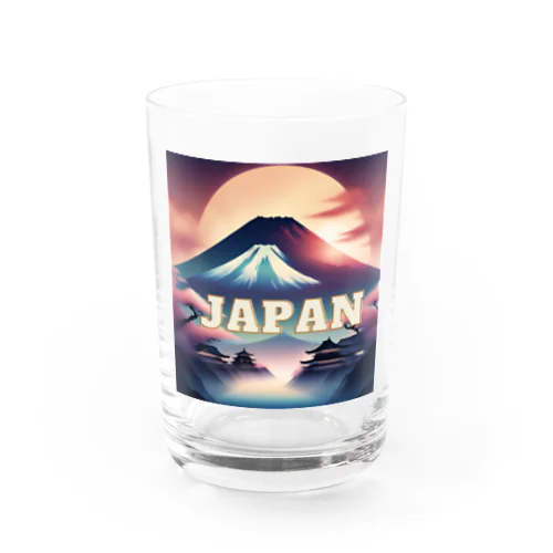 Japanese Souvenirs Water Glass