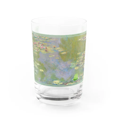 モネの睡蓮画 Water Glass