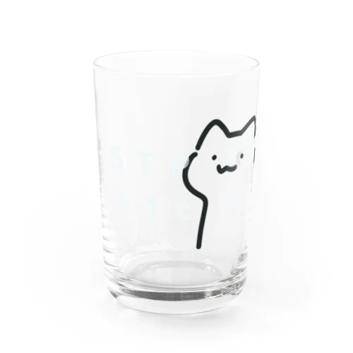 お水飲んどこうかなってなるすぴねこグラス Water Glass