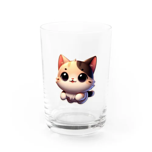 可愛い猫🐱💞 Water Glass