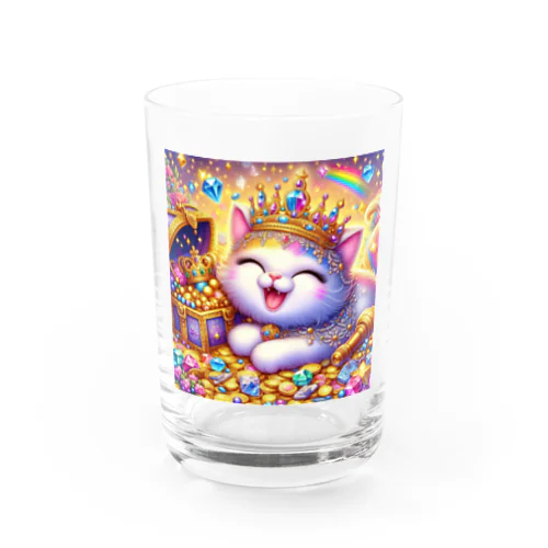 笑いが止まらない猫ちゃん🐈🩷 Water Glass