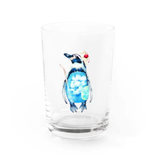 ペンギンブルーハワイ Water Glass