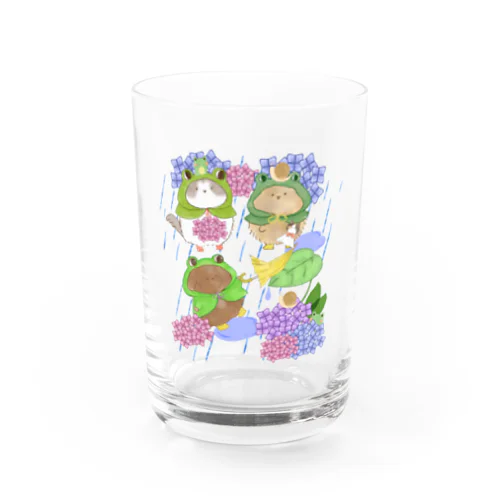 6月　土砂降りの日 Water Glass