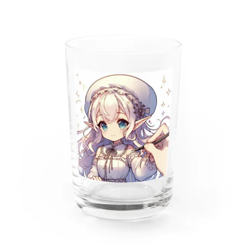 エルフ　美少女　漫画　アニメ Water Glass