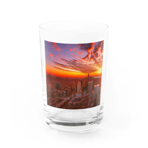 「都会風景」グッズ Water Glass