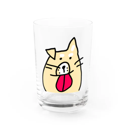 ビビりな番犬くん Water Glass