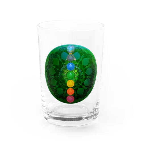 宇宙曼荼羅　緑の奇跡 Water Glass