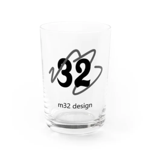 m32 designのロゴアイテム Water Glass
