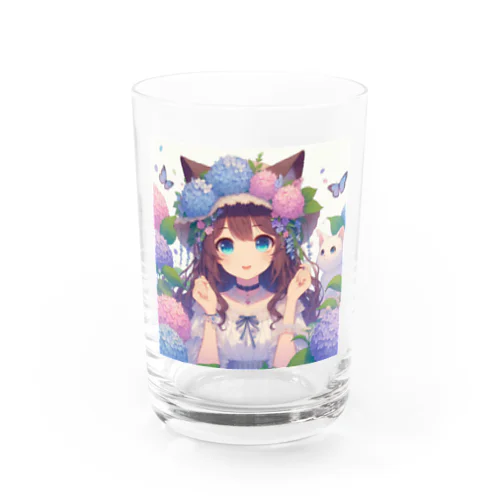 ねこニコばん Water Glass