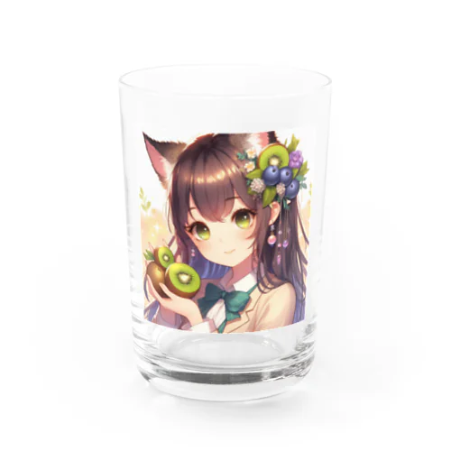 ねこニコばん Water Glass