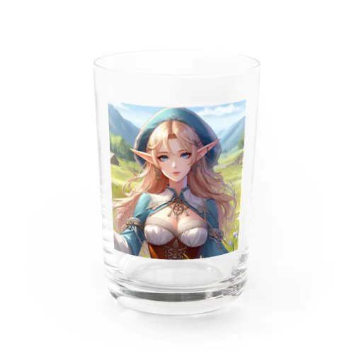 エルフ　魔法使い Water Glass