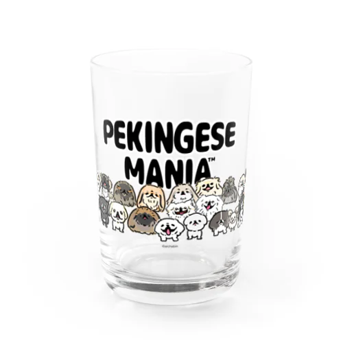 PEKINGESE MANIA Water Glass