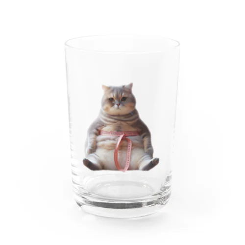 ダイエット中の猫 Water Glass