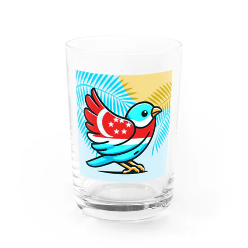 煌めくトロピカルバード🐦️ Water Glass